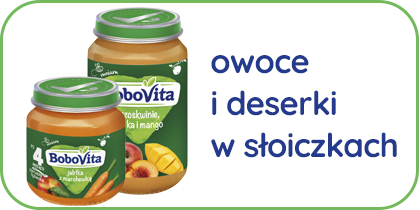 Bobovita - owoce i deserki w słoiczkach