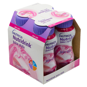 Nutridrink Juice Style truskawkowy 4x200ml